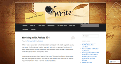 Desktop Screenshot of getwrite.com